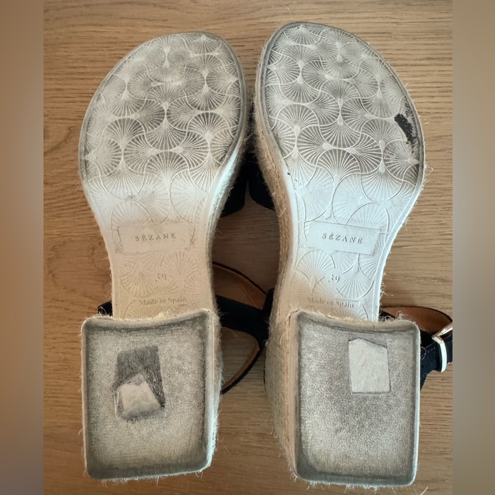 Sézane | Manon Espadrilles | Black - Picture 14 of 17
